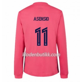 Real Madrid Asensio 11 Borte Fotballdrakt 2020-2021 Langermet